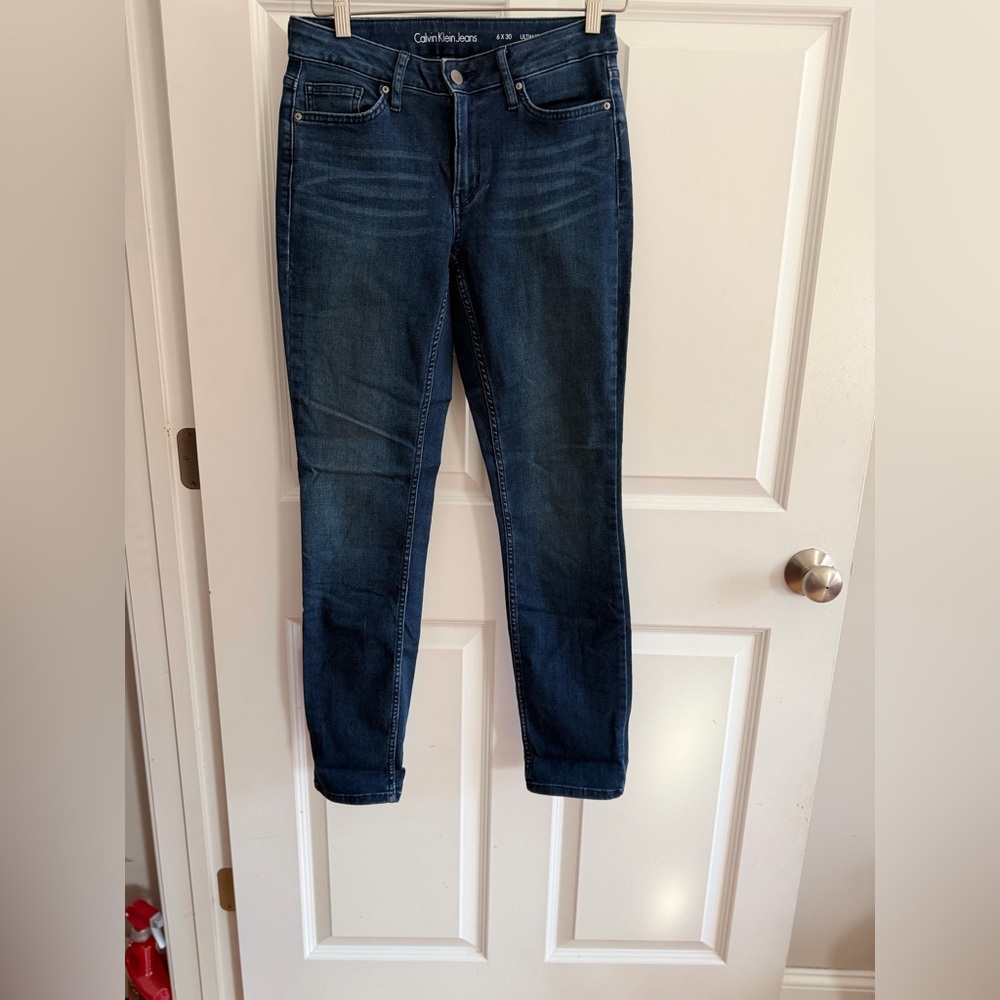 Calvin Klein Jeans Dark Blue Skinny Women's Jeans